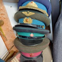  Оригинални редки Съветски военни шапки СССР от 1935 до 1980 година, снимка 2 - Антикварни и старинни предмети - 37239157