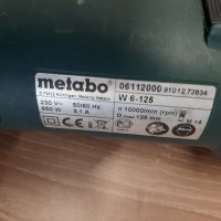 Ъглошлайф Metabo W6-125 650W, снимка 5 - Други инструменти - 39037843