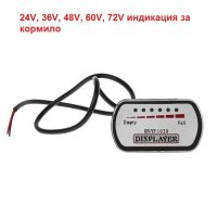 Индикация за батерия за кормило 24V, 36V, 48V, 60V, 72V, снимка 1 - Друга електроника - 31741334
