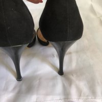 Дамски обувки естествен велур Riccardo Farini, снимка 3 - Дамски елегантни обувки - 30153849