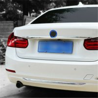 Алуминиев автомобилен цветен ринг пръстен за лого на преден заден капак син метален декор за BMW 3 4, снимка 11 - Аксесоари и консумативи - 29619368