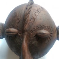 Африкански керамични маски, снимка 5 - Антикварни и старинни предмети - 30277991