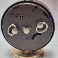 Стар, Рядък, Настолен механичен Часовник UNITRA, снимка 5 - Антикварни и старинни предмети - 44509043