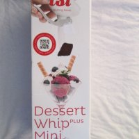 isi Dessert whip plus mini марков австрийски сифон за сметана 0,25 L., снимка 5 - Прибори за хранене, готвене и сервиране - 42862698