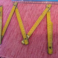 дървен метър антика от 60те години  Bahco Sweden, снимка 4 - Други инструменти - 34479397