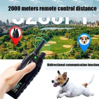 Електронен нашийник за куче каишка с ток телетакт за дресура до 1000 метра обхват водоустойчив

, снимка 5 - За кучета - 42254768