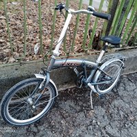 КАТО НОВО двойно сгъваемо алуминиево колело CYCO®,MADE IN GERMANY,сгъваем велосипед,пони, балканче, снимка 2 - Велосипеди - 37621227