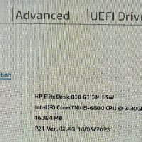 HP EliteDesk 800 G3 mini PC - 16gb RAM / 512gb SSD, снимка 8 - Работни компютри - 44413915