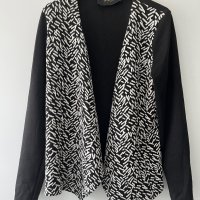 Лот блуза с декорация мъниста и жакет, снимка 2 - Блузи с дълъг ръкав и пуловери - 40483693