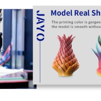 PLA Rainbow Filament JAYO 1.75mm 1.100kg ROHS за FDM 3D Принтери, снимка 8 - Консумативи за принтери - 42613653