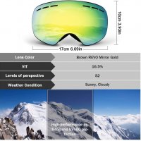 Скиорски очила "Планина", снимка 2 - Зимни спортове - 31491992