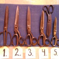 Стари шивашки ножици, марка,,SOLINGEN"от 15-40лв., снимка 1 - Антикварни и старинни предмети - 36680872