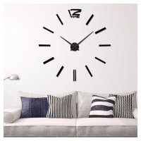 3d стенен часовник - ГОЛЕМИ, различни модели / Часовник за стена лепящ цифри, снимка 5 - Други - 37632374