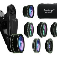 Комплект от лещи за камера на телефон Bostionye 8 в 1,мащабиране,7 обектива висок клас,Смартфони