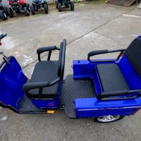 НОВА 2023 Двуместна CARGO Триколка MaxMotors 1500W BLUE, снимка 7 - Мотоциклети и мототехника - 30010402