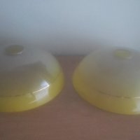 Плафони стъкло жълти, снимка 2 - Лампи за таван - 35208437