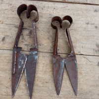 Стари ножици за вълна, снимка 1 - Антикварни и старинни предмети - 36482849