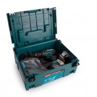 Безчетков Винтоверт Makita DHP485RFJ 18V - 2бр. Батерии , Бързо Зарядно DC18RC и Куфар MakPac - ЦЕНА, снимка 4 - Други инструменти - 40006058