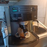 Кафе машина Саеко Гран крема с ръкохватка с крема диск, работи отлично и прави хубаво кафе с каймак , снимка 3 - Кафемашини - 36997161