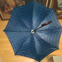 Кариран сгъваем чадър с метален механизъм 2810202023, снимка 2 - Други - 30591110
