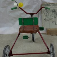 Ретро детски велосипеди триколки употребявани произведени 1977-82 год , снимка 13 - Велосипеди - 36639641