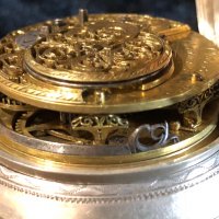 Джобен часовник на големия майстор от 18-ти век William Clarke , снимка 9 - Джобни - 30294757