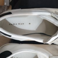 кожени кецове Zara Man, снимка 5 - Кецове - 31564286