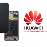 Нов 100 % Оригинален LCD Дисплей за Huawei P40 Lite E / ART-L29 + тъч скрийн + рамка + батерия , снимка 1 - Резервни части за телефони - 31572504