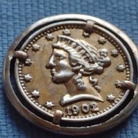 Много красив медальон имитация на римска монета 38824, снимка 3 - Нумизматика и бонистика - 42609645