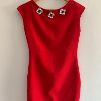Fervente красива червена рокля, снимка 6 - Рокли - 29085333