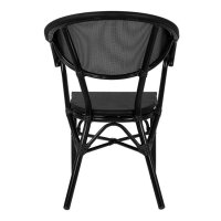 Стол трапезен градински Costa HM5025 Черен, снимка 3 - Столове - 44276225