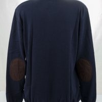 Памучна мъжка блуза в тъмносиньо марка Denim Culture, снимка 2 - Блузи - 30989973