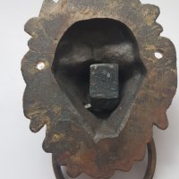 Старо метално чукало за врата, снимка 4 - Антикварни и старинни предмети - 37126476