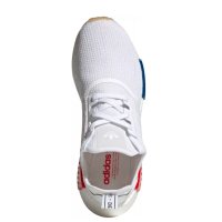 маратонки  adidas NMD R1 White Lush Blue GX1050  номер 43-44, снимка 4 - Маратонки - 40833427