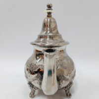 Стар бронзов марокански чайник(2.3), снимка 2 - Антикварни и старинни предмети - 44681834