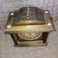 Време за чай:)-Ретро дървен комплект - подложки за чаши, снимка 2 - Антикварни и старинни предмети - 42200489