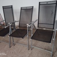 сгъваеми столове, шезлонг алуминиеви , снимка 6 - Къмпинг мебели - 42852042