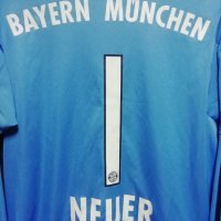Bayern Munich Manuel Neuer Adidas оригинална футболна тениска Байерн Мюнхен Нойер , снимка 3 - Тениски - 39911209