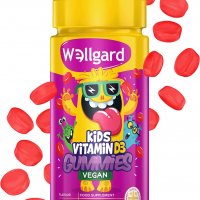 Нови Дъвчащи се детски витамини D3 60 броя с вкус на горски плодове, снимка 1 - Други - 40008718