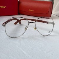 Cartier висок клас мъжки слънчеви очила с дървени дръжки, снимка 6 - Слънчеви и диоптрични очила - 42798463