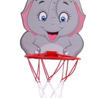 Баскетболен кош за деца с различни животни / Вариант: Слон, Делфин, снимка 6 - Играчки за стая - 42430652