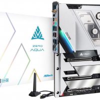 ASRock Z690 Aqua E-ATX, Sockel 1700 Intel Z690, 4x DDR5 up to 128 GB, снимка 1 - Дънни платки - 36800150
