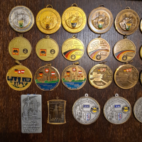 Масивни медали от спортни състезания, снимка 2 - Колекции - 44797423