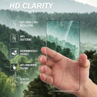 Flexklearglass® Хибриден стъклен протектор за Samsung Galaxy S24 5G комплект за автомат. инсталиране, снимка 5 - Фолия, протектори - 44200918