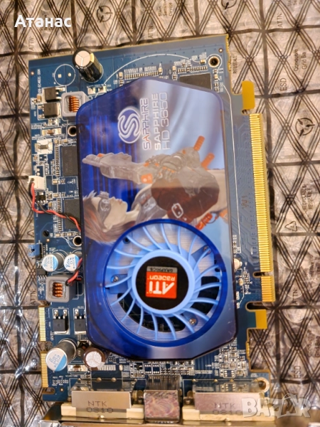 3бр. видеокарти HD3650 512MB DDR3 Saphire за Crossfire, снимка 1