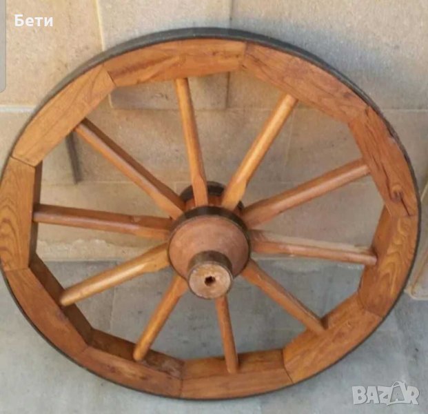 Дървени колела, снимка 1