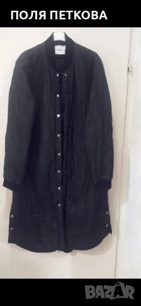 Черно дълго яке, снимка 1