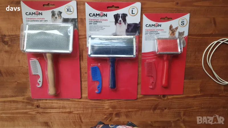 Четка / Гребен за котка / куче CAMON - 3 размера, снимка 1