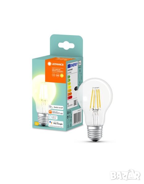  Ledvance LED Bluetooth крушка 6W 806lm  2700K, снимка 1