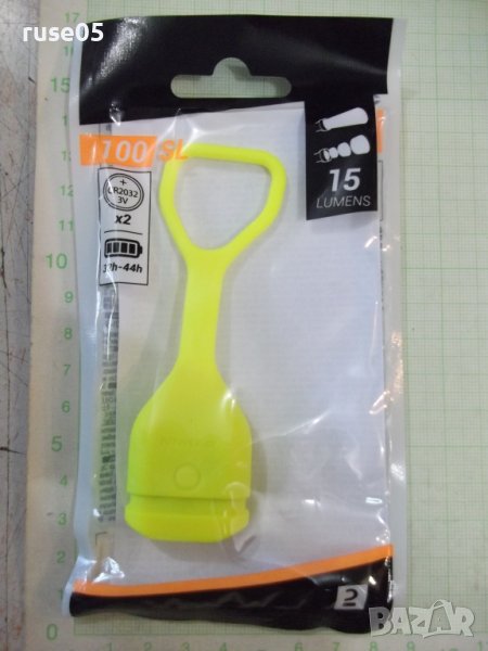 Лед фар "SL 100" на батерии за велосипед жълт нов - 1, снимка 1